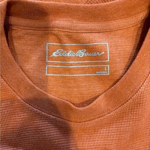 Eddie Bauer waffle long sleeve tee